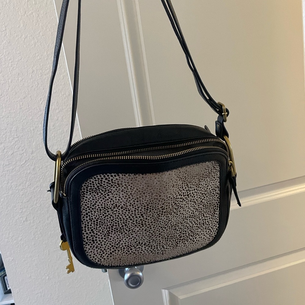 Fossil Leather Crossbody/Shoulder Bag